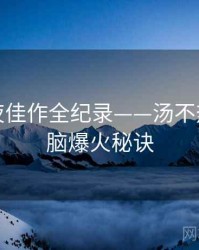 即时深夜佳作全纪录——汤不热视频电脑爆火秘诀