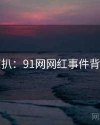 独家深扒：91网网红事件背后原因